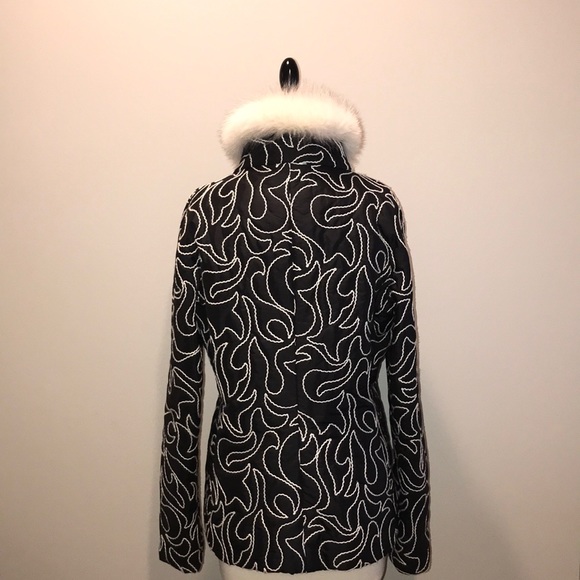 ⚜️SOLD⚜️Belfe Italian Apres Ski Jacket Fur Coat - Picture 3 of 8